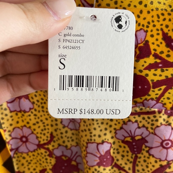 COPY - Free People Gold Robe - Picture 3 of 3